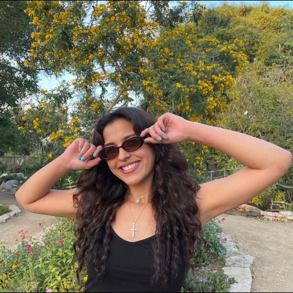 Urban Outfitters Accessories - Cheetah Oval Sunglasses